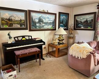 Paintings by Puyallup artist, Paul Chalk