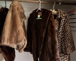 Mink coats