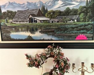 Paul Chalk Artist. From Puyallup. painting . 1983. 
 $245.00