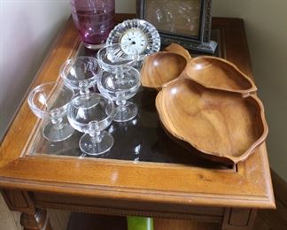 End Table and Decorations