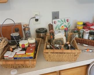 Kitchen Utensils, Spices More