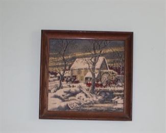Framed Prints Houses, barns