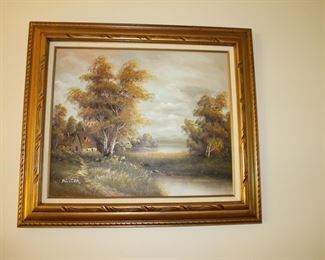 Lanscape Art Framed