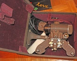 Bell and Howell Box and Projector