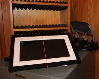 CD Holder, Hole Punch, Electric Photo Screen