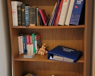 Books and Bookcase