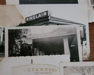 Gas Station Sinclair and Standard Gas Stations