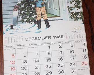Vintage Standard Oil Calendars