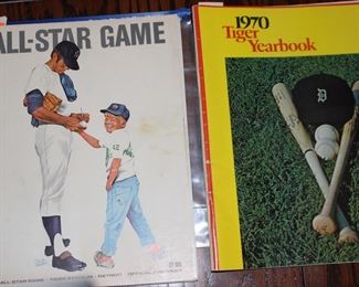 1970 Tiger Yearbook All Star Game Book