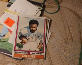 Oiler, Ken Burrough Wide Receiver