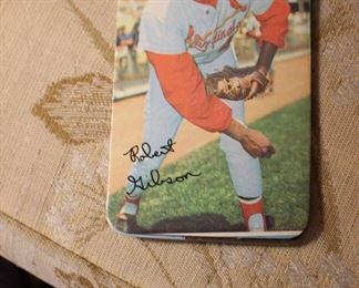 Robert Gibson, Baseball Cards