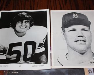 Paul Naumoff Bill Freehan Baseball Photos