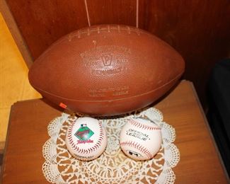 Sport Baseballs and Football