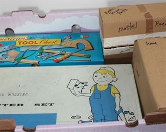 Mattel Racer Set and Tool Sets