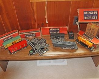 NY Lionel Train Set