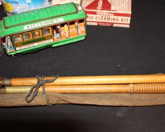 Tin Street Car Toy Gun Cleaning Kit