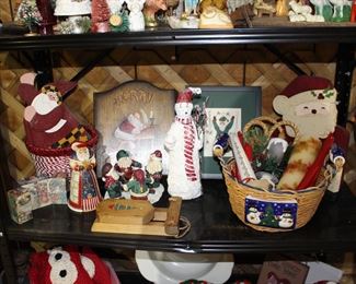 Christmas Decorations, Christmas Houses Bldgs., Spoke Dinnerware