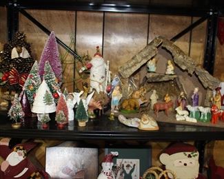 Christmas Decorations, Christmas Houses Bldgs., Spoke Dinnerware, Nativity
