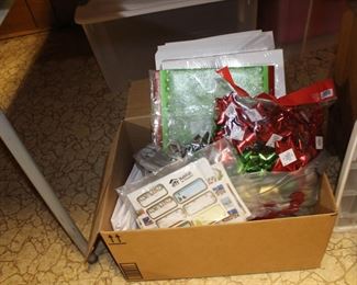 Christmas Decorations, Christmas Houses Bldgs., Spoke Dinnerware, Wrapping