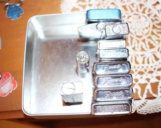 Cigarette Lighters Names Zippo Sinclair