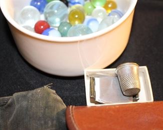 Marbles and Thimble