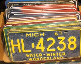 Michigan License Plates