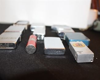 Zippo and Sinclair Lighters