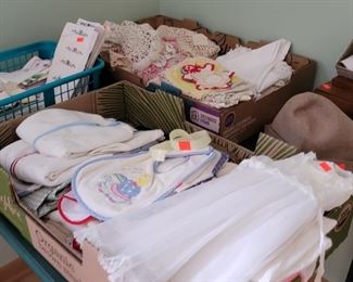 Linens and Doillies