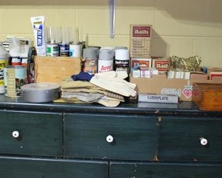 Chest and misc work room items