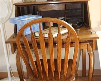 Drop Leaf Desk, Decorator Items, Desk Chair