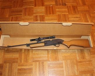 Pellet Gun with Scope Crossman