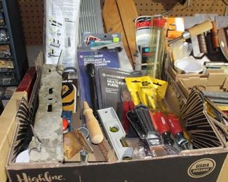 Chisels, Tools, Scrapers, More