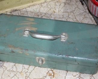 Green Metal Tool Box