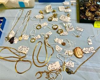 10k, 14k 18k and gold fill