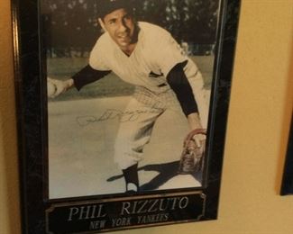 Phil Rizzuto signed