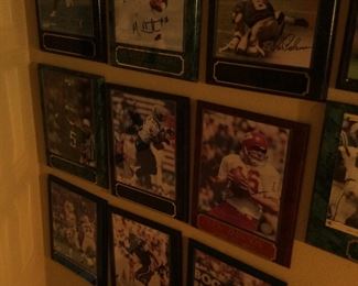 Signed plaques - working on brighter photos