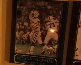 Peyton Manning signed