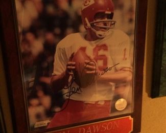 Len Dawson signed