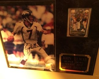 John Elway Super Bowl XXXIII MVP - signed