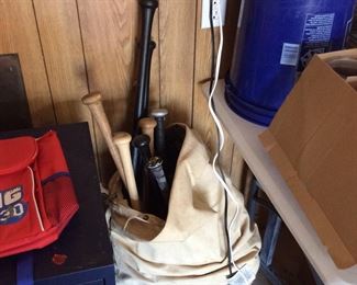 Baseball bats & field pieces
