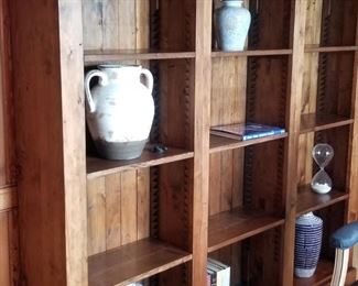 Set of three bookcases
