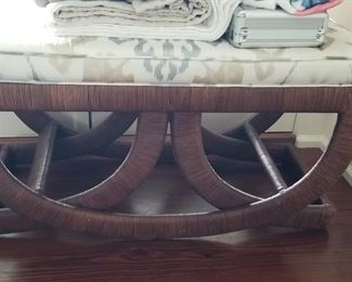 "Marshall" accent stool by Braxton Culler - two available