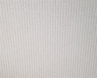 Immaculate wall to wall carpeting sold by the room