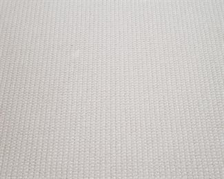 Immaculate wall to wall carpeting sold by the room