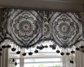 Festive valances and blinds - bring your measurements!