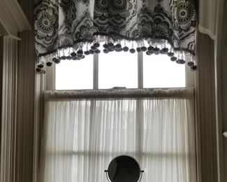 Festive valances and blinds - bring your measurements!