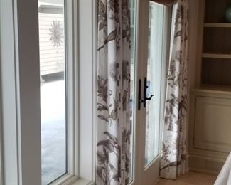 Pretty window treatments - bring your measurements