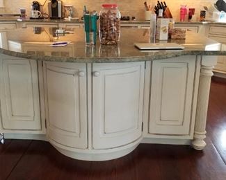 Quality Custom Cabinetry kitchen island detail