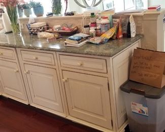 Quality Custom Cabinetry - lower cabinets (two dishwashers and one cabinet/drawer)  