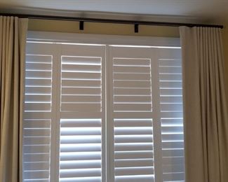 Window treatments & plantation shutters - bring your measurements